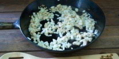 Шаг 2: начиненных грибов в духовке