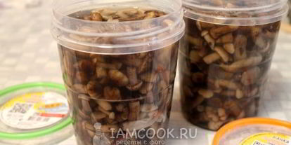 Шаг 7: опят в сладком маринаде