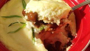 Рецепт Опят, запеченных в сырном соусе