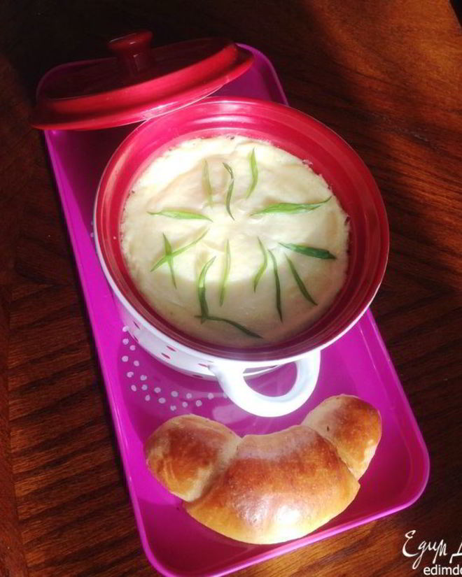 Рецепт опят, запеченных в сырном соусе