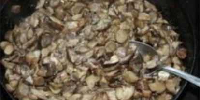 Шаг 3: подберезовиков жареных