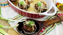 Рецепт Шампиньонов фаршированных мясом