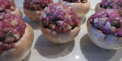 Шаг 3: шампиньонов фаршированных