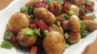 Рецепт Шампиньонов с чесноком