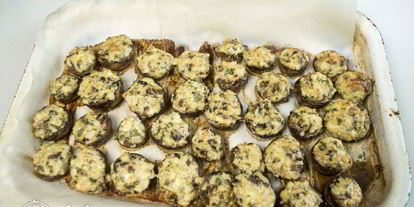 Шаг 7: шампиньонов с креветками