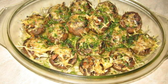 Рецепт Шампиньонов в микроволновке