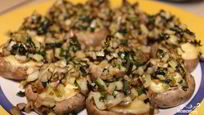 Рецепт Шампиньонов, запеченных с сыром