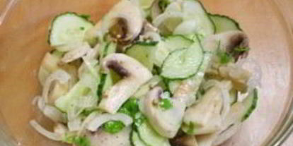 Шаг 2: сыроедческих шампиньонов