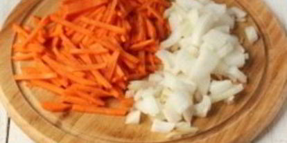 Шаг 1: тушеных маслят