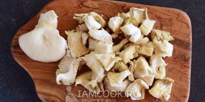 Шаг 5: вешенок с картошкой в духовке