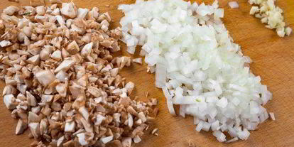 Шаг 2: запеченных шампиньонов по-итальянски