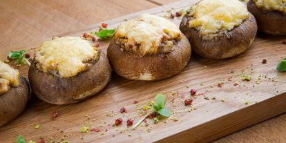 Шаг 8: запеченных шампиньонов по-итальянски