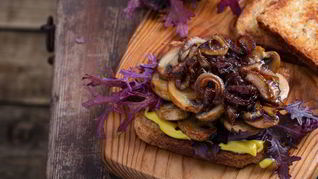 Рецепт Жареных белых грибов