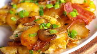 Рецепт Жареных маслят с картошкой