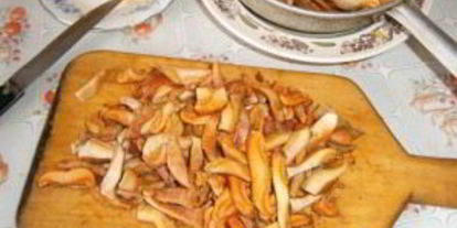 Шаг 1: жареных рыжиков