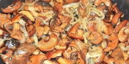 Шаг 4: жареных рыжиков