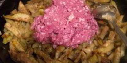 Шаг 3: гуляша из баклажанов