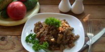 Шаг 5: гуляша из баклажанов