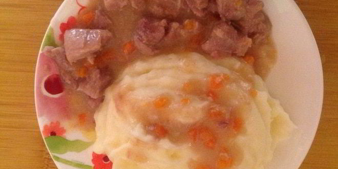 Рецепт гуляша из говядины с подливой