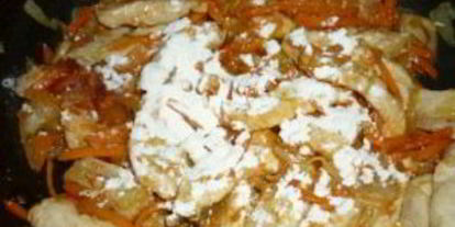 Шаг 6: гуляша из куриной грудки