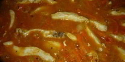 Шаг 8: гуляша из куриной грудки