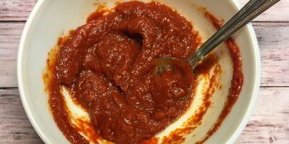 Шаг 6: гуляша из курицы с пюре из цветной капусты