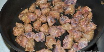 Шаг 4: гуляша из печени