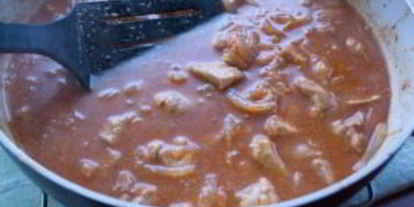 Шаг 4: гуляша из свинины с овощами