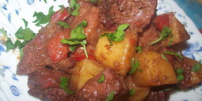 Рецепт гуляша по-немецки с перцем