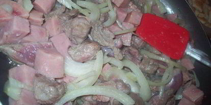 Шаг 3: гуляша по-немецки с перцем