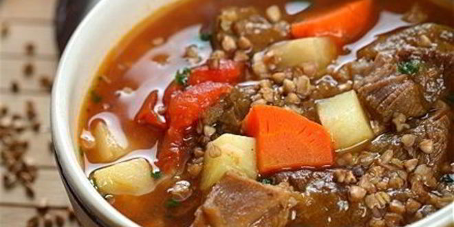 Рецепт гуляша с гречкой