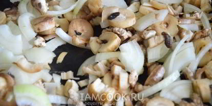 Шаг 5: куриного гуляша с грибами в соусе