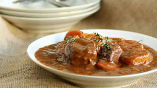 Рецепт Спинного гуляша с морковью