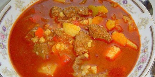 Рецепт супа гуляш классический