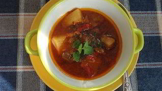 Рецепт Супа-гуляша остренького