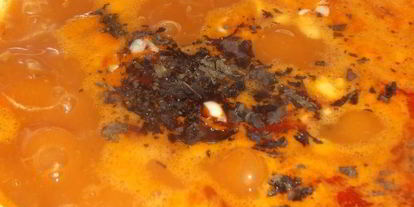 Шаг 5: супа-гуляша с шеей индейки