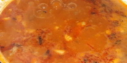 Шаг 6: супа-гуляша с шеей индейки