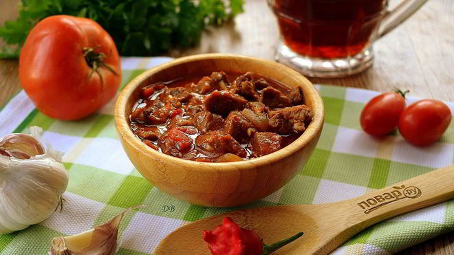 Рецепт Венгерского гуляша по чигишварске