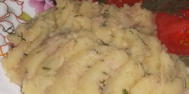 Рецепт картофельного пюре с индейкой