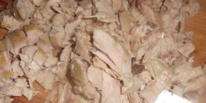 Шаг 1: картофельного пюре с индейкой