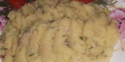 Шаг 7: картофельного пюре с индейкой