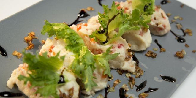 Рецепт Картофельного пюре со сладким перцем и помидорами