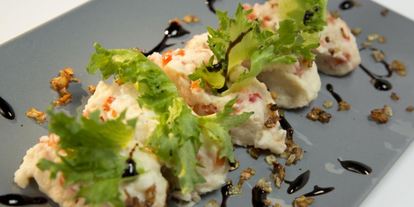 Шаг 5: картофельного пюре со сладким перцем и помидорами