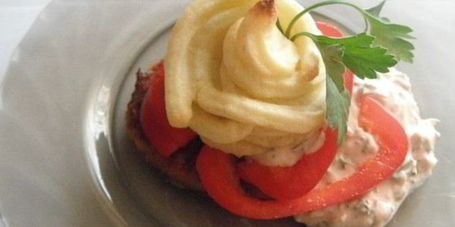 Рецепт картофельного пюре, запеченного в духовке