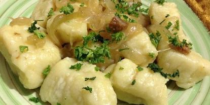 Шаг 8: картофельных ньокков с соусом из горгонзолы