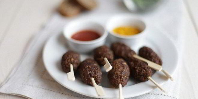 Рецепт Котлет из говядины с соусом табаско