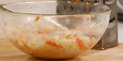 Шаг 2: котлет из капусты кольраби