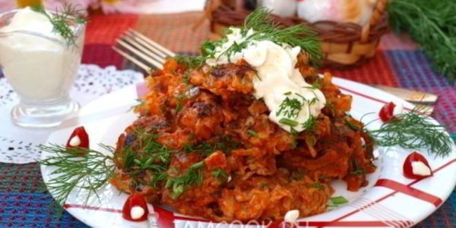 Рецепт котлет из капусты в томате