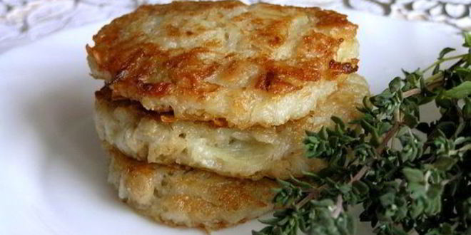 Рецепт Котлет из картофеля и овсянки с базиликом