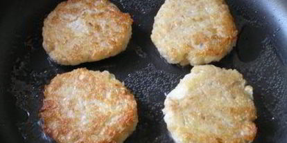 Шаг 6: котлет из картофеля и овсянки с базиликом